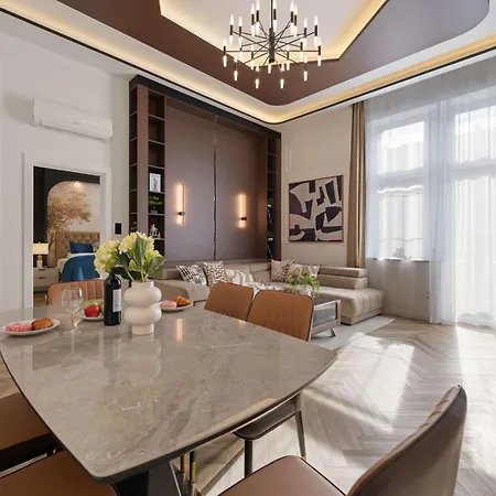Apartmán Art-filled Designer Flat Near Opera & Andrassy Ave