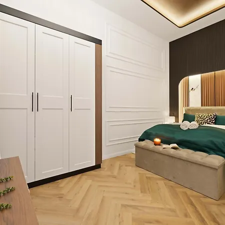 Apartmán Art-filled Designer Flat Near Opera & Andrassy Ave Budapešť