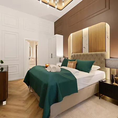 Art-filled Designer Flat Near Opera & Andrassy Ave * Budapešť