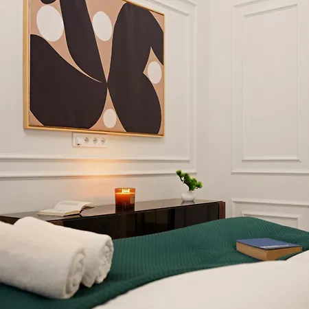 Apartmán Art-filled Designer Flat Near Opera & Andrassy Ave Budapešť